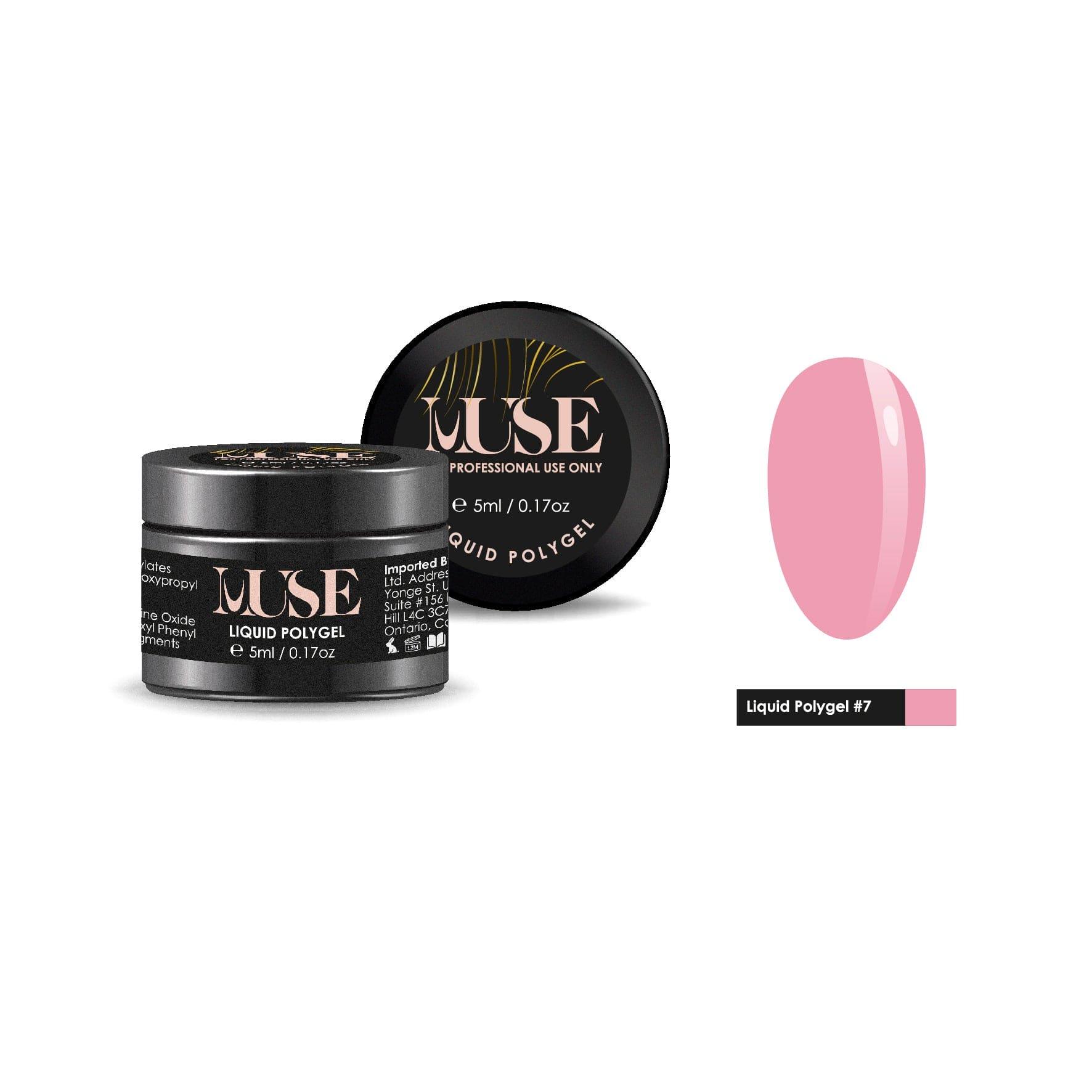 Liquid Polygel #7 - Dusty Rose (Semi-Transparent)