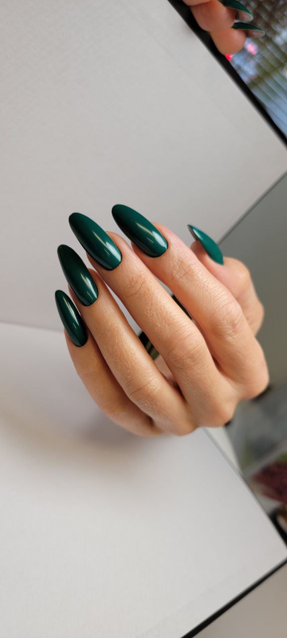 MuseGel Creator #3 Dark Green Base Gel in 12ml bottle - professional 2-in-1 base and color gel