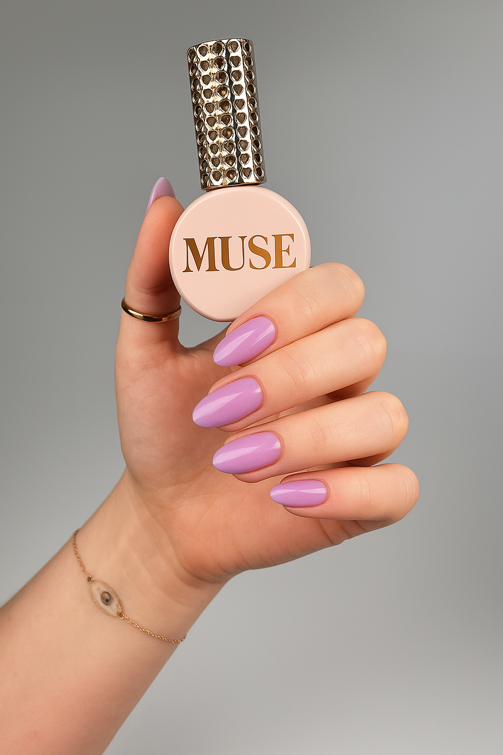 Creator Base Gel #45 Natural Purple for chic and unique nail art designs
