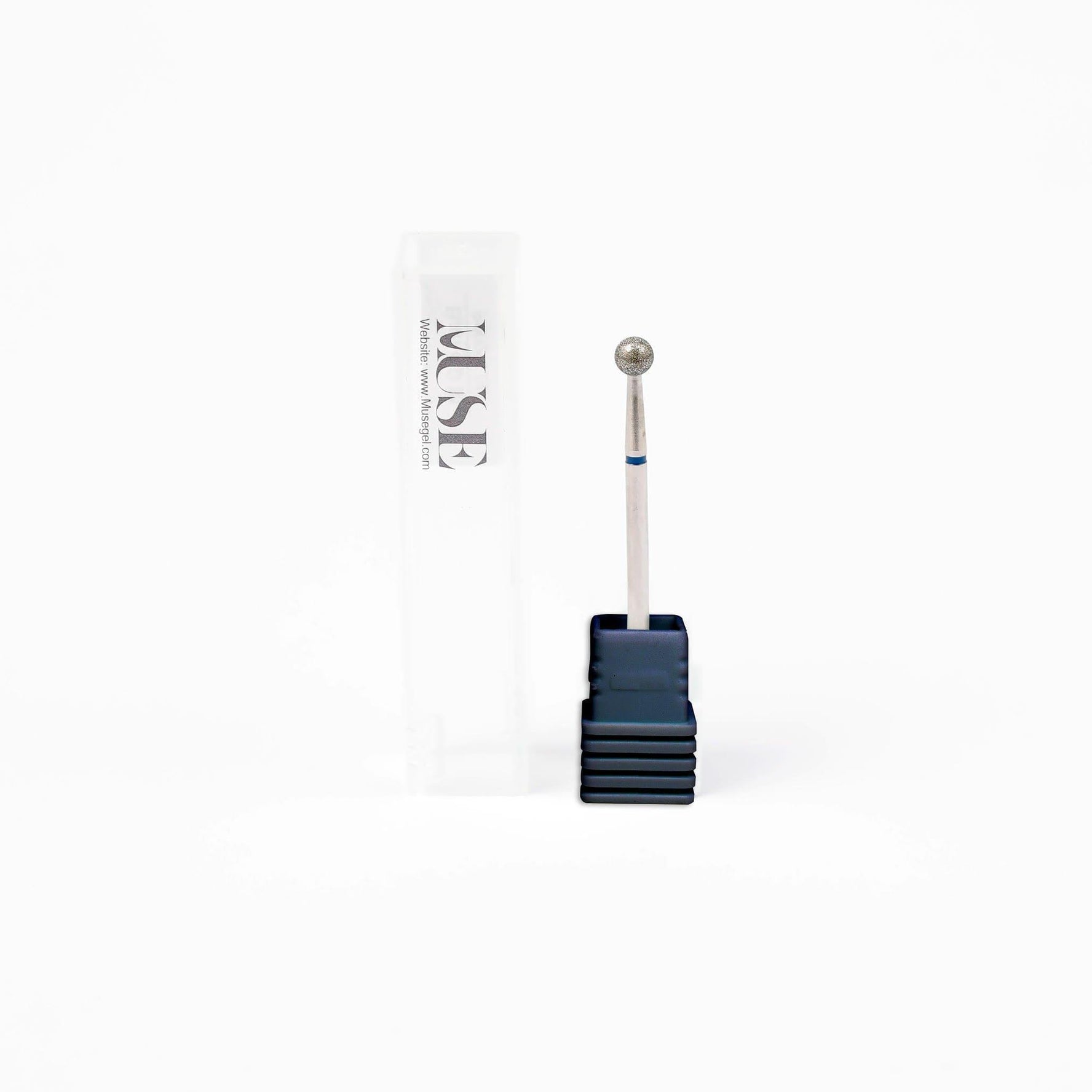 The Diamond Medium 3.1mm Ball-shaped Efile Bit, Made in Germany, is designed for professional use only. Ideal for cuticle care and refining the nail bed, this high-quality tool offers medium precision, durability, and long-lasting performance.