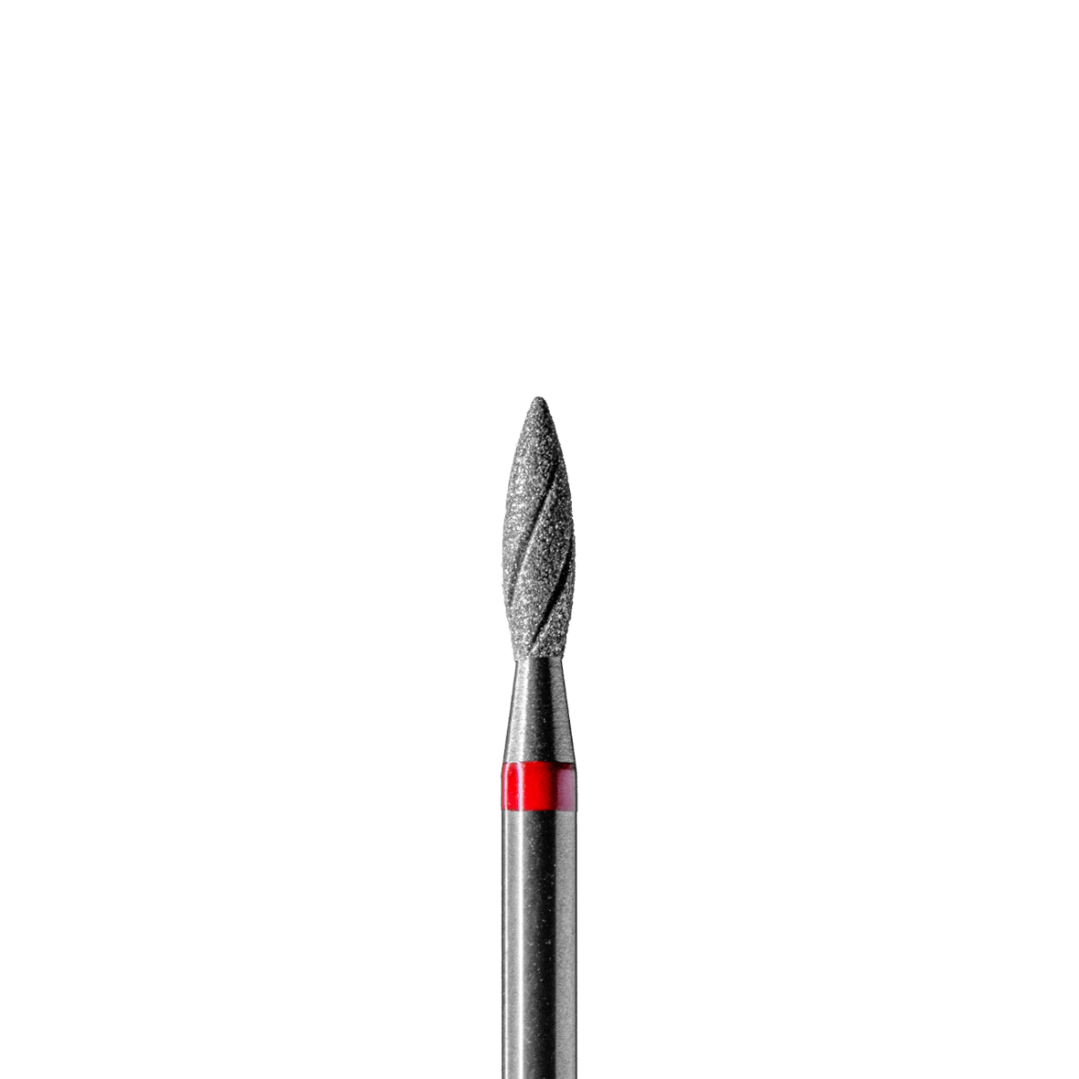 Heat-Free_Flame_Diamond_Bit_2.3mm_Fine_grit_Cuticle_Manisure_Pedicure
