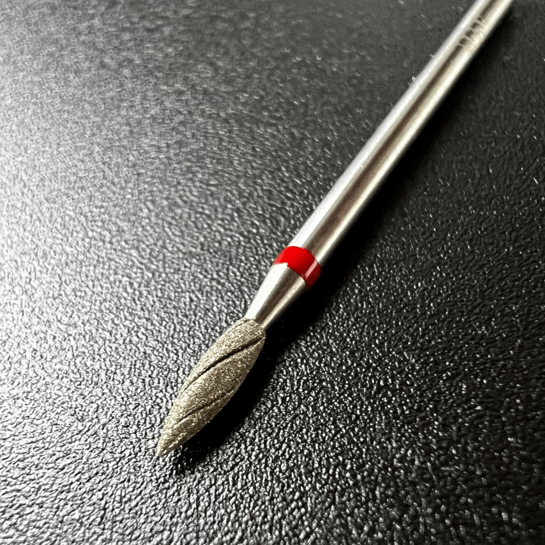 MUSE Flame Diamond Bit 2.3 mm Fine grit - Nail Supply Canada