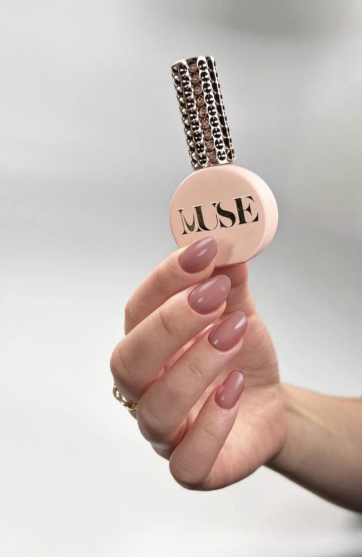 For a minimalist manicure, Semitransparent Nude Brown creates a fresh, effortless finish with a hint of natural warmth. Pair it with rose gold or bronze accents for a chic touch, or layer it for a deeper, more opaque effect. Use it as a base for delicate line art or minimalist designs to add a refined, artistic twist. Finish with a glossy topcoat for extra shine or a hint of shimmer for added depth and dimension.