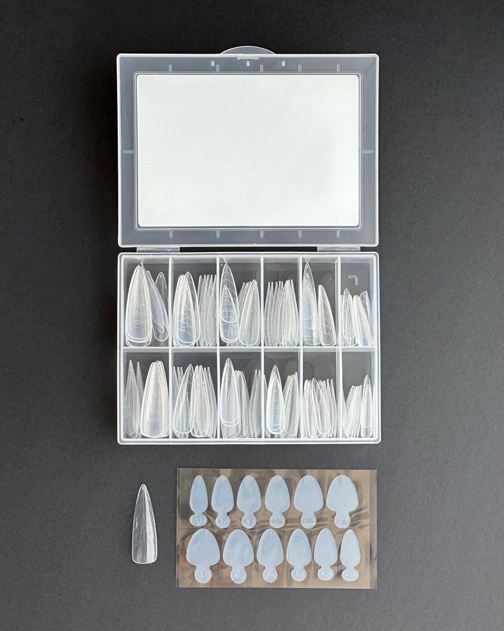 Universal Dual forms Kit – Type 1 – Classic Almond, Oval, Stilleto + silicon Dual French guides