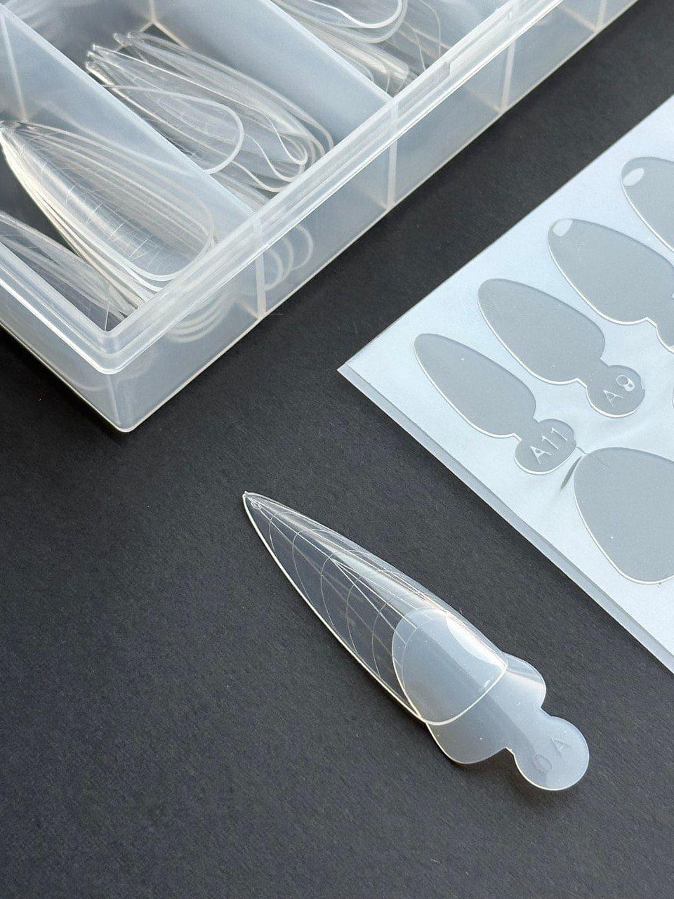 Universal Dual forms Kit – Type 1 – Classic Almond, Oval, Stilleto + silicon Dual French guides
