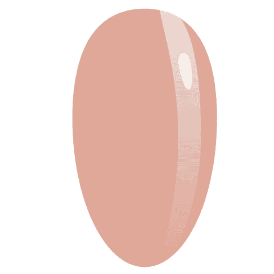 This is a simple, flat color swatch in a shade of light peach or nude. It appears to be a digital representation of a nail polish color or a similar cosmetic product.