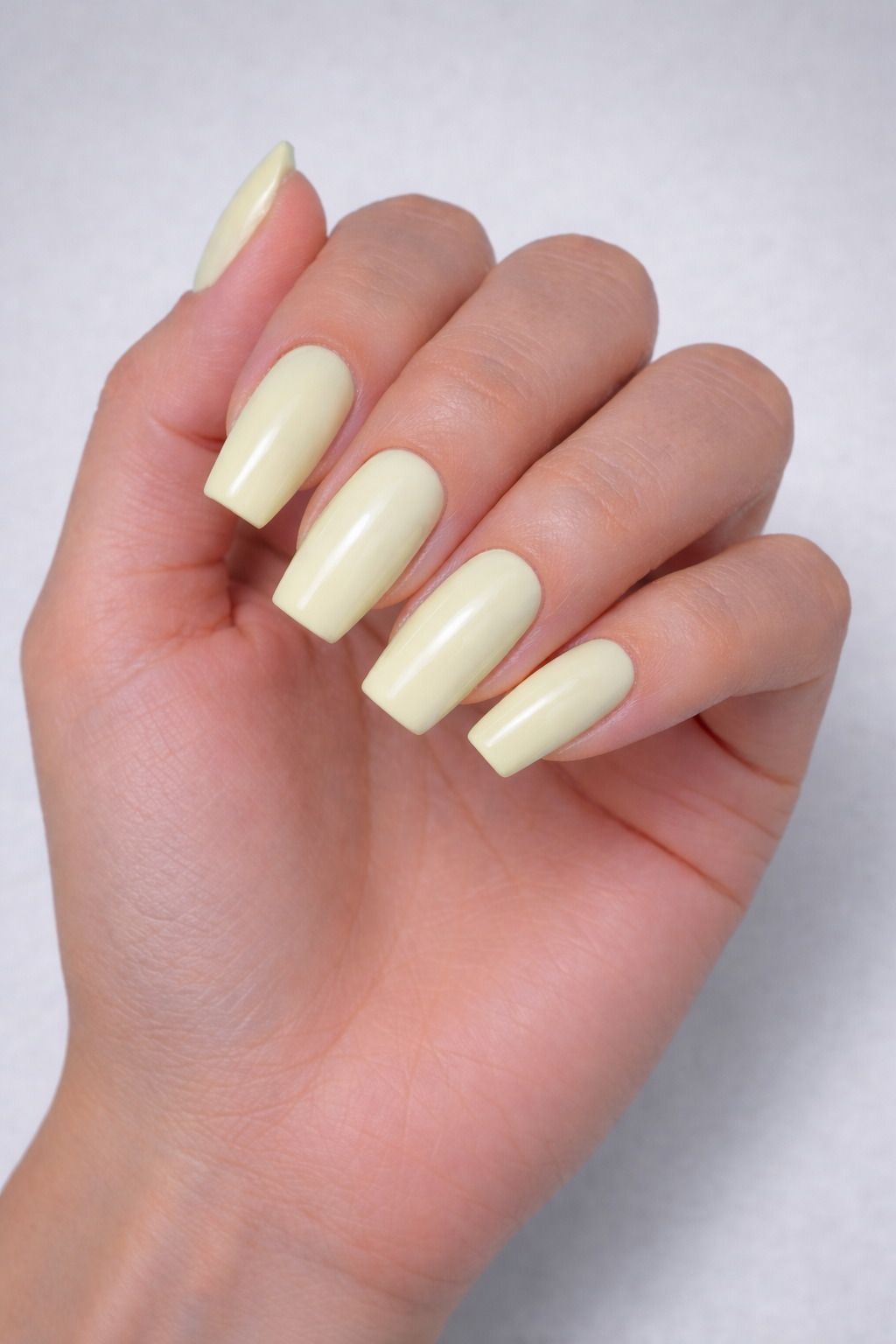 pistachio cream gel polish nails