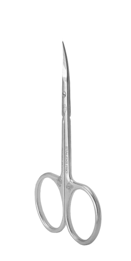 Staleks Exclusive Cuticle Scissors with Curved Blades Magnolia 22 Type 2 — 21 mm blades