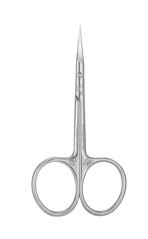 Staleks Exclusive Cuticle Scissors with Curved Blades Magnolia 22 Type 2 — 21 mm blades
