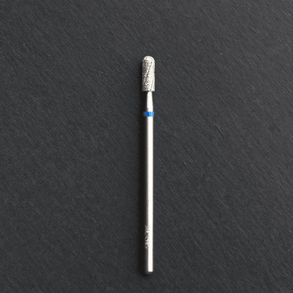 Heat-Free Barrel Rounded Top Diamond Bit M grit 2.7mm