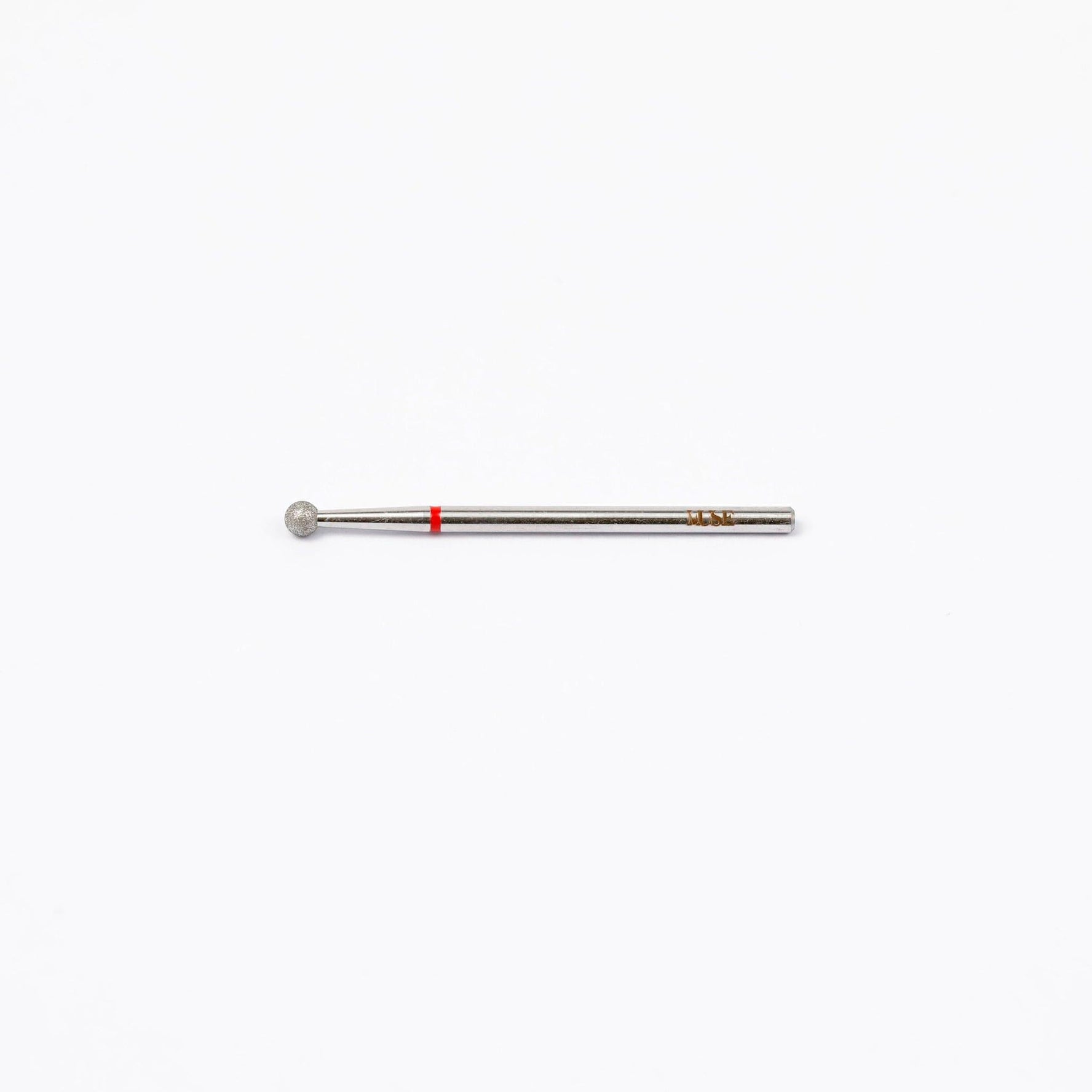Upgrade your efile manicure kit with the Diamond Fine 3.1mm Ball-shaped bit, Made in Germany. Crafted with YG6X Metal and high-quality stainless steel, it’s perfect for cuticle care, offering precision, durability, and long-lasting performance. Clean and maintain easily for optimal results.